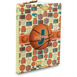 Basketball Hardbound Journal - 5.75" x 8" (Personalized)