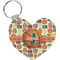 Basketball Heart Keychain (Personalized)