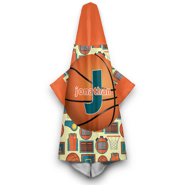 Basketball Hooded Towel - Hanging