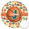 Basketball Icing Circle - Large - Front