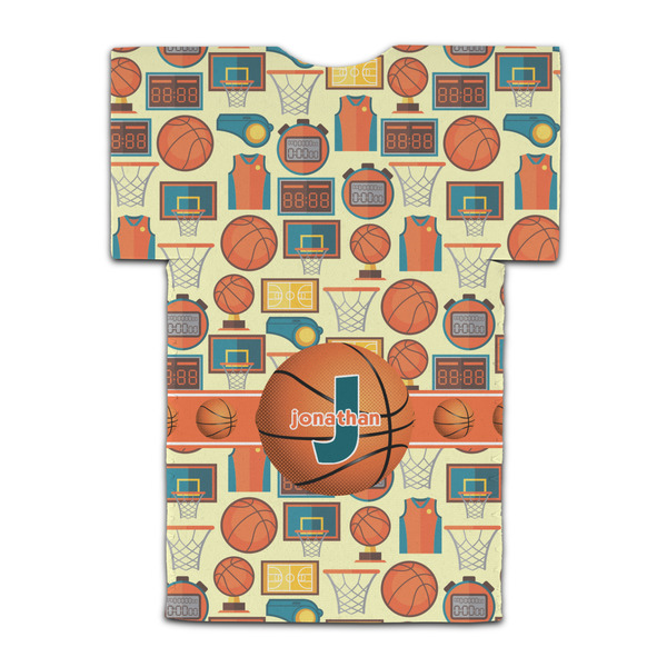 Basketball Jersey Bottle Cooler - BACK (flat)