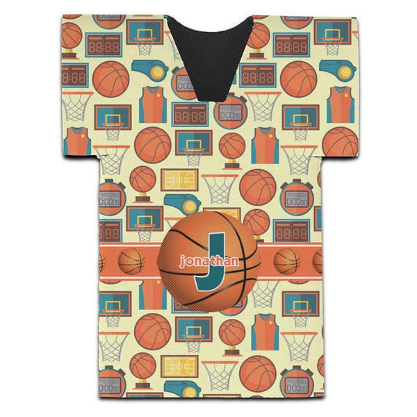 Custom Basketball Jersey Bottle Cooler (Personalized)