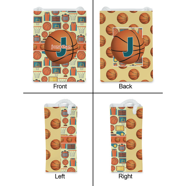 Basketball Jewelry Gift Bag - Matte - Approval