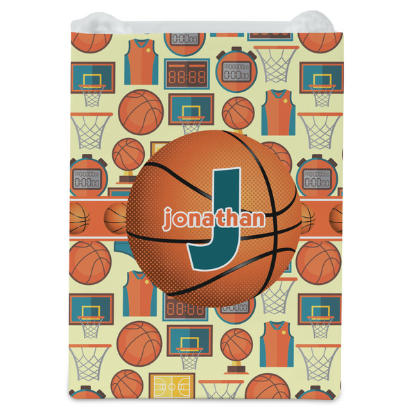 Basketball Jewelry Gift Bag - Matte - Front