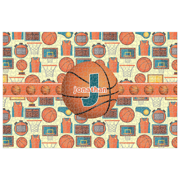 Custom Basketball 1014 pc Jigsaw Puzzle (Personalized)