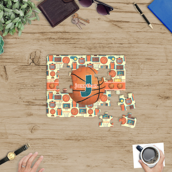 Basketball Jigsaw Puzzle 30 Piece - In Context