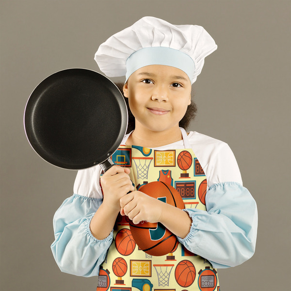 Basketball Kid's Aprons - Medium - Lifestyle