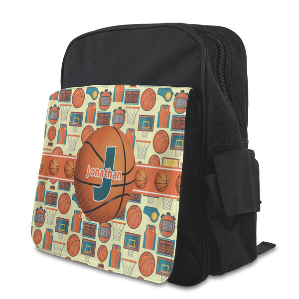 Custom Basketball Preschool Backpack (Personalized)