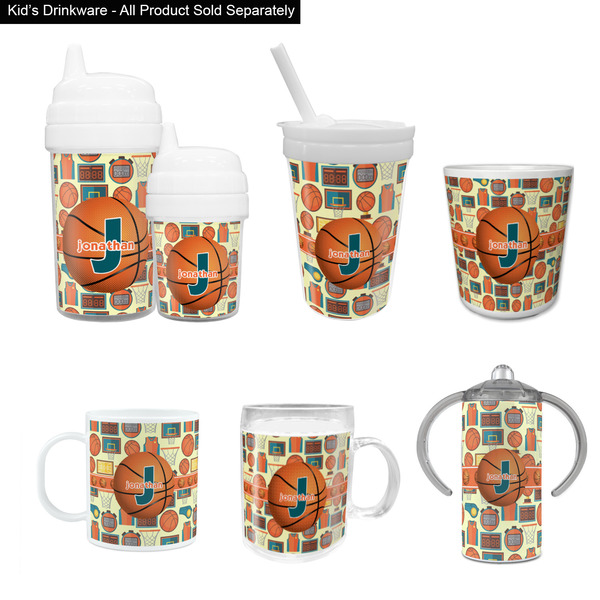 Basketball Kid's Drinkware - Customized & Personalized