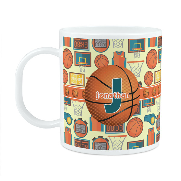 Custom Basketball Plastic Kids Mug (Personalized)