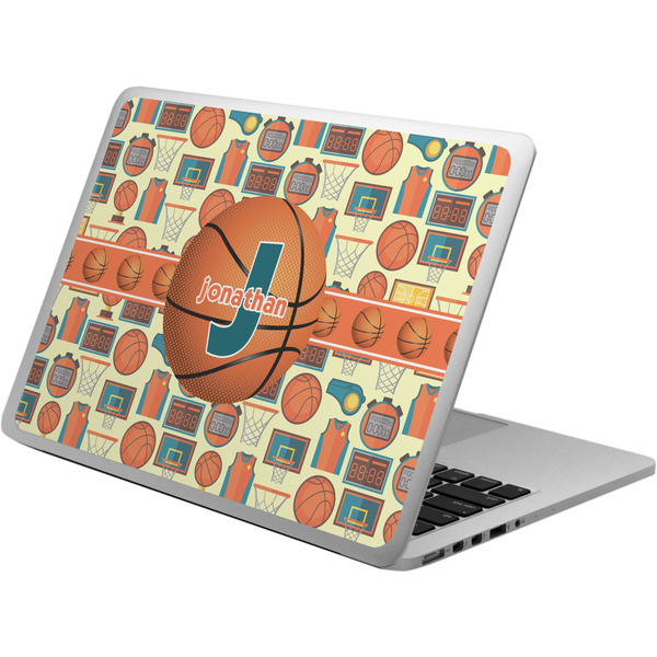 Custom Basketball Laptop Skin - Custom Sized (Personalized)
