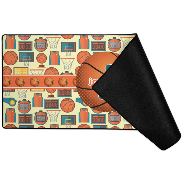 Basketball Large Gaming Mats - FRONT W/ FOLD