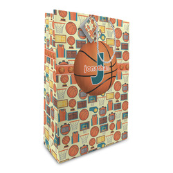 Basketball Large Gift Bag (Personalized)