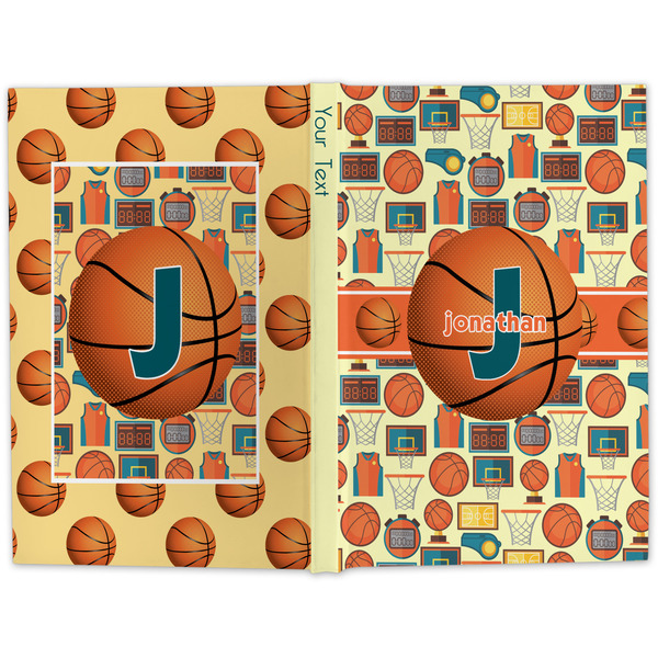 Basketball Large Hard Cover Journal - Apvl