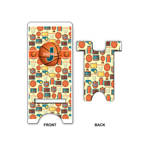 Basketball Large Phone Stand - Front & Back