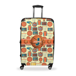 Basketball Suitcase - 28" Large - Checked w/ Name or Text
