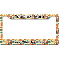 Basketball License Plate Frame - Style B (Personalized)