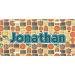 Basketball Front License Plate (Personalized)