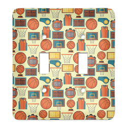 Basketball Light Switch Cover (2 Toggle Plate)