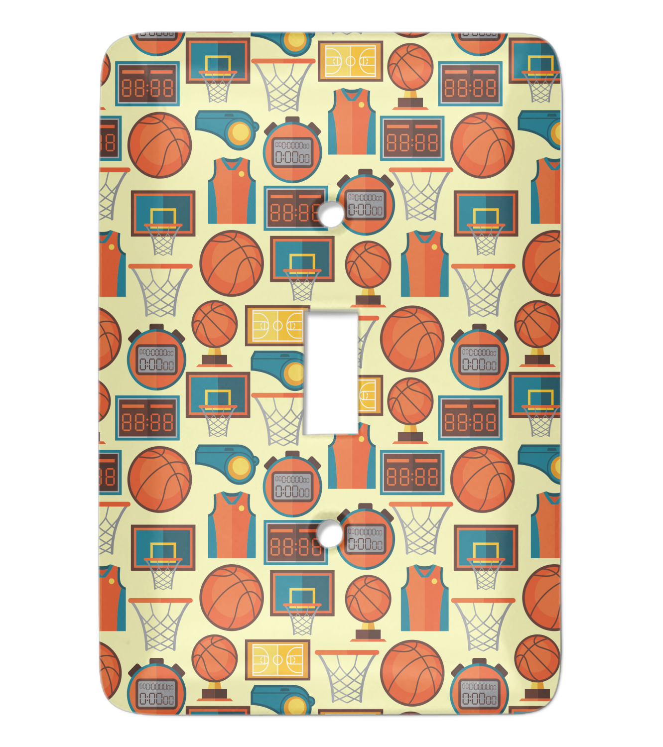 Custom Basketball Light Switch Cover YouCustomizeIt