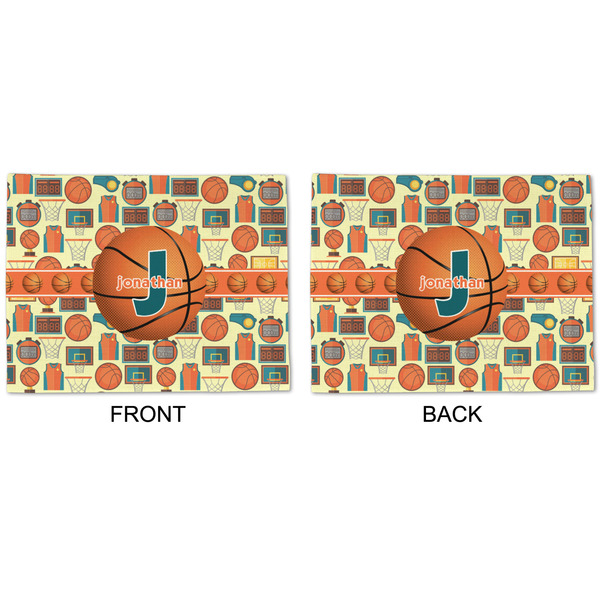 Basketball Linen Placemat - APPROVAL (double sided)