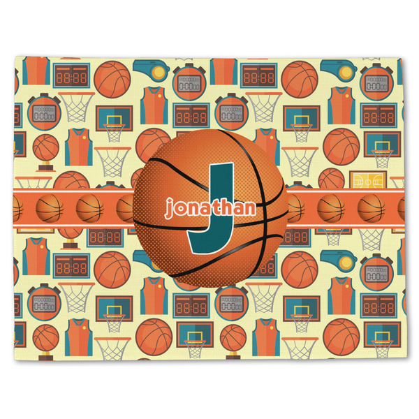 Basketball Linen Placemat - Front