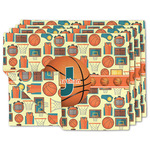 Basketball Linen Placemat w/ Name or Text