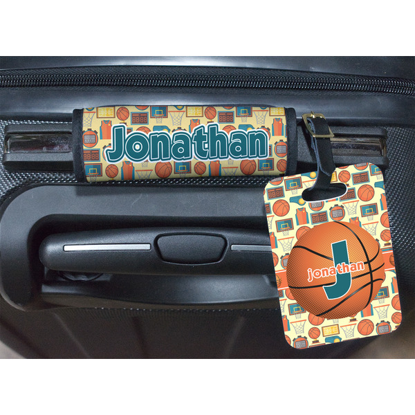Basketball Luggage Wrap & Tag