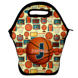 Basketball Lunch Bag w/ Name or Text