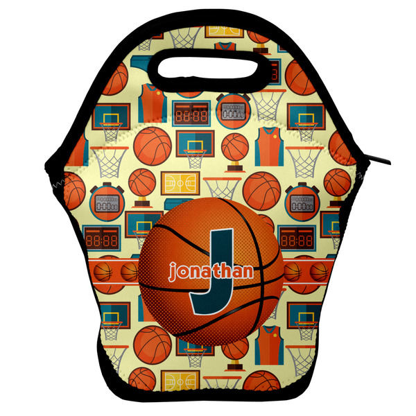 Custom Basketball Lunch Bag w/ Name or Text