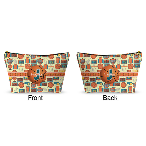 Basketball Makeup Bag (Front and Back)