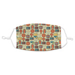 Basketball Adult Cloth Face Mask - Standard