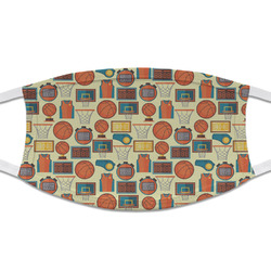 Basketball Cloth Face Mask (T-Shirt Fabric)
