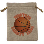 Basketball Burlap Gift Bag (Personalized)