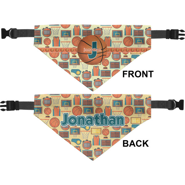Basketball Medium Dog Bandana Approval
