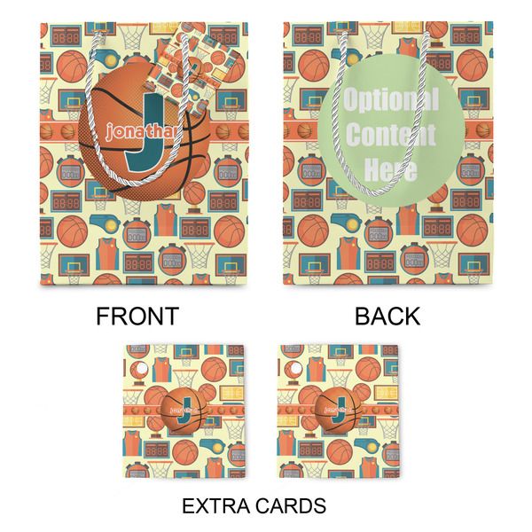 Basketball Medium Gift Bag - Approval