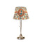 Basketball Poly Film Empire Lampshade - On Stand