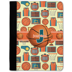 Basketball Notebook Padfolio - Medium w/ Name or Text