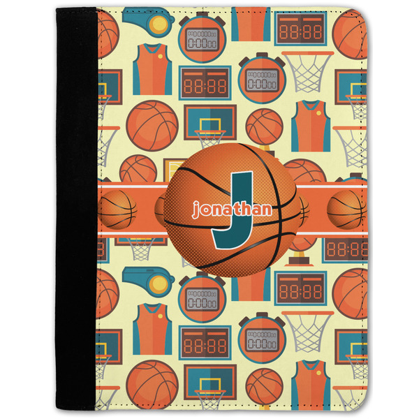 Custom Basketball Notebook Padfolio w/ Name or Text