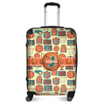 Basketball Suitcase - 24" Medium - Checked (Personalized)