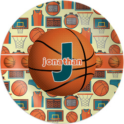 Basketball Melamine Plate (Personalized)