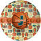Basketball Melamine Plate (Personalized)