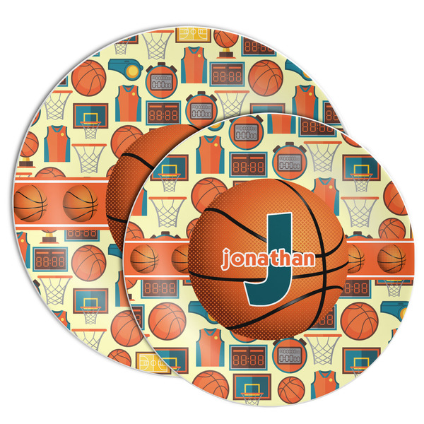 Basketball Melamine Plates - PARENT/MAIN