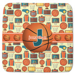 Basketball Memory Foam Bath Mat - 48"x48" (Personalized)