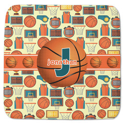 Basketball Memory Foam Bath Mat - 48"x48" (Personalized)