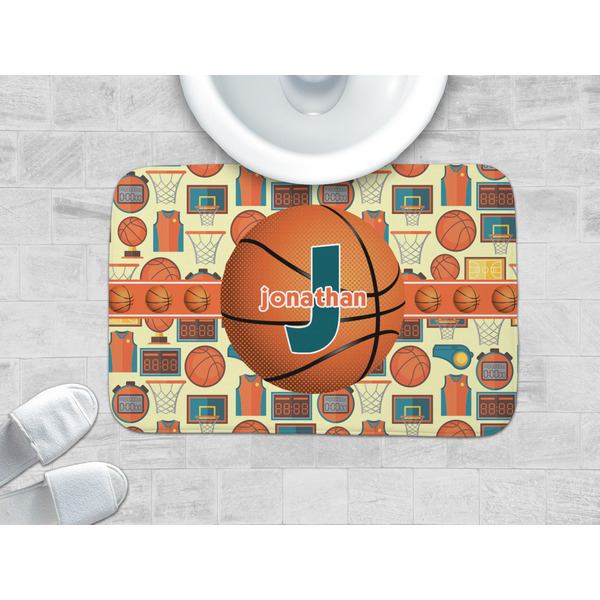 Basketball Memory Foam Bath Mat - LIFESTYLE 34x21