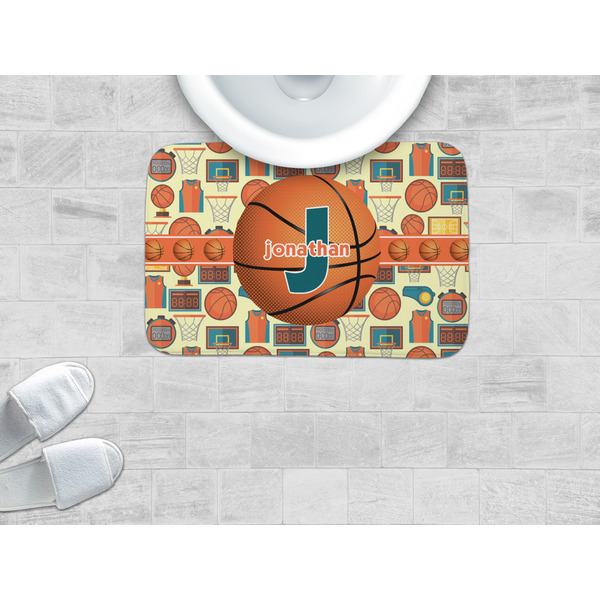 Basketball Memory Foam Bath Mat - LIFESTYLE