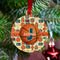 Basketball Metal Ball Ornament - Lifestyle