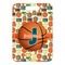 Basketball Metal Luggage Tag - Front Without Strap