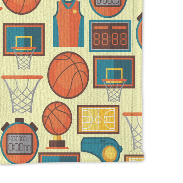 Basketball Microfiber Dish Rag - DETAIL